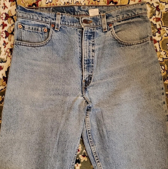 5. 1995 ~Vintage Levi's 💙 550 ~ 33 x 32 ~ September ~ - Picture 15 of 16